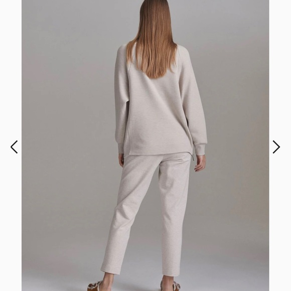 Varley Atlas Sweatshirt eggnogg/oatmeal color - Picture 5 of 13